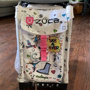 Zuca sports frame with skate insert on wheels